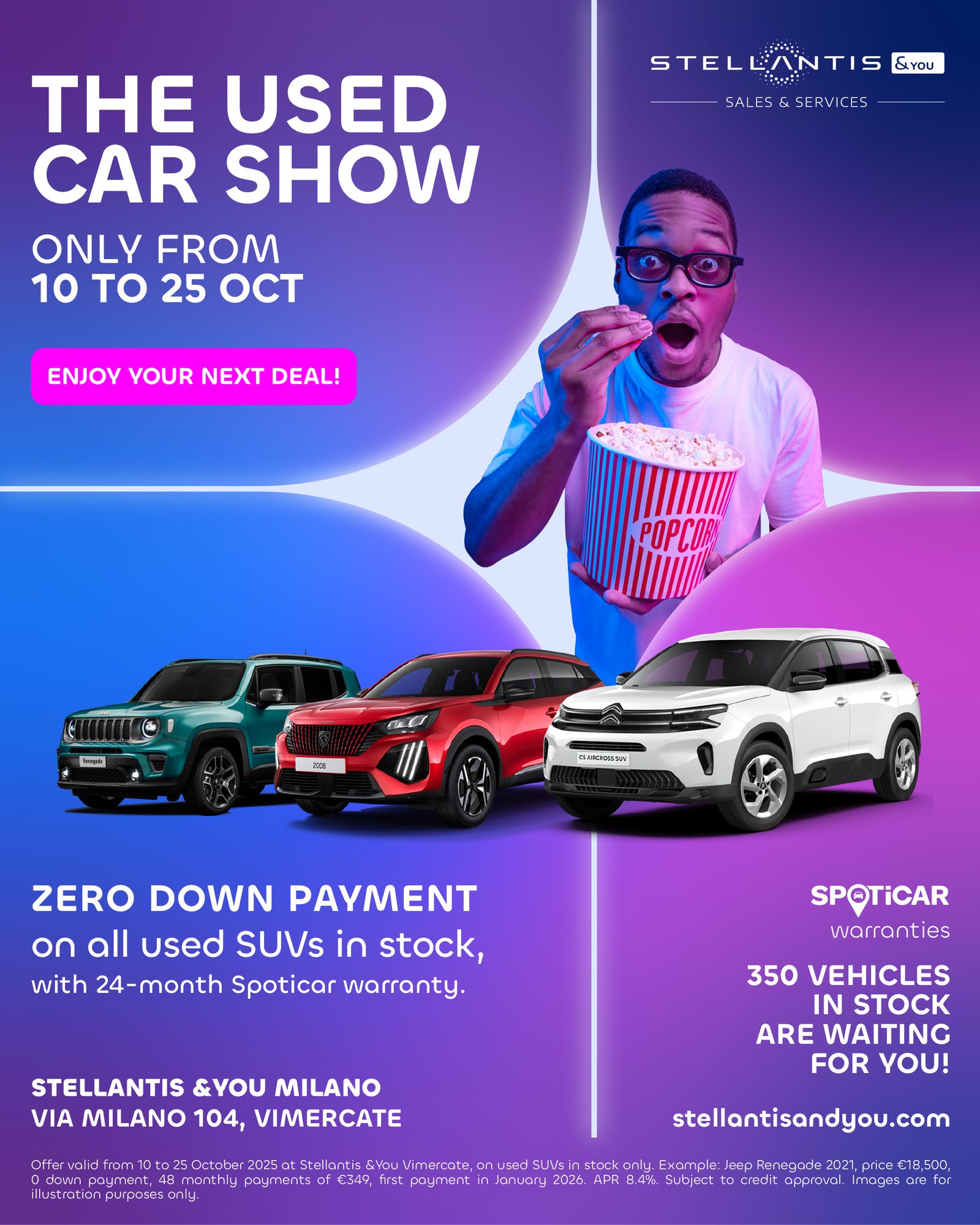 The Used Car Show campaign post